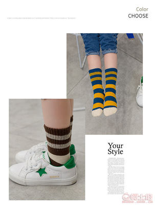 【兒童襪子純棉秋冬男童中筒女童棉襪寶寶襪中大童條紋襪子廠家批發(fā)T39】義烏市歐燁電子商務(wù)商行 - 產(chǎn)品庫